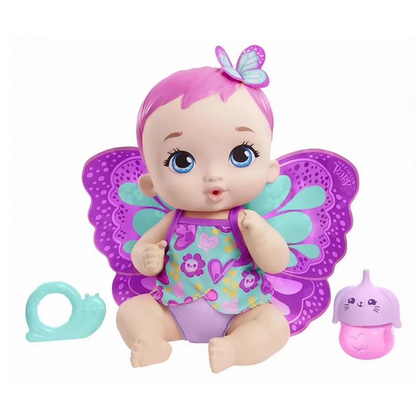 Продукт My Garden Baby - Бебе пеперудка, с розова коса - 0 - BG Hlapeta